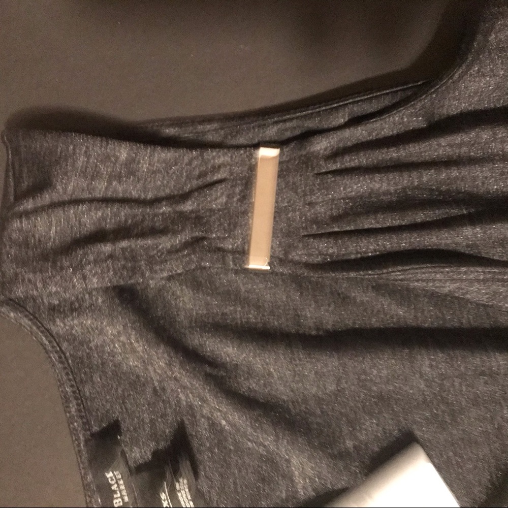 XS SHIMMERING Gray Tank with Bling